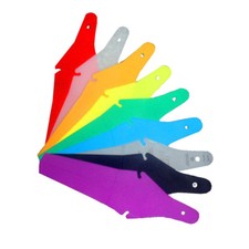 GARDE BOUE VELO ARRIERE FLEXIBLE VTT MTB VILLE plastique amovible pratique boues