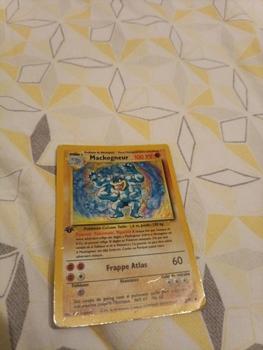 Carte pokemon mackogneur holo - carte,