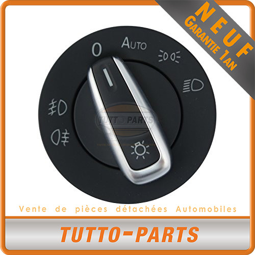 Bouton commodo phare golf 6 - bouton,
