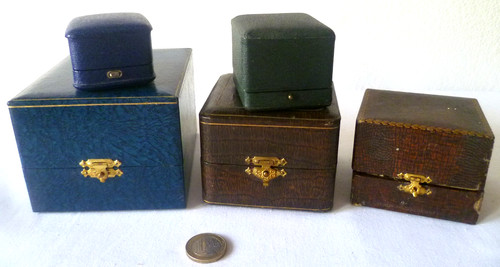 Anciens écrins bijoux et - Écrins, À