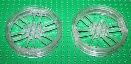 Roues lego clear wheel 75mm - lego,