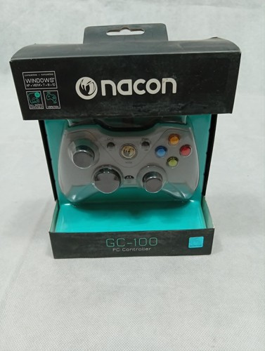 Manette gaming controller gris - manette,