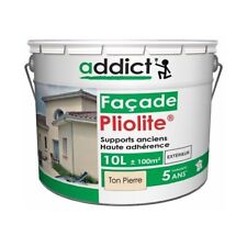 PEINTURE FACADE TON PIERRE 10L PLIOLITE MAT haute adhérence 5ANS supports ancien