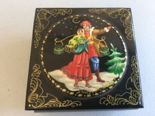 Boîte Bois laquée Hivers