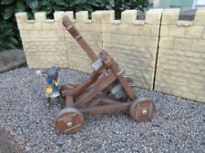 Figurines Schleich Chevalier et sa catapulte pour collection ou jeu