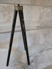 TREPIED PHOTO - ANCIEN - VINTAGE - Rétractable en 4 tube cuivre laque noir