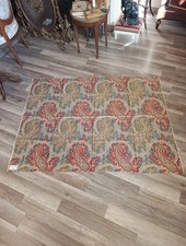 Coupon Tissu D'éditeur Coton Style Indienne XVIIIe 103 x 140 cm 