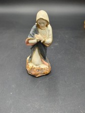 Ancien santon Vierge crèche Jésus Noël Hauteur 10,5 cm Devineau 
