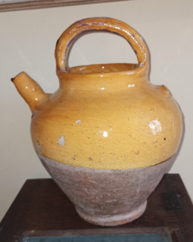 Ancien pot terre - 1, cuite