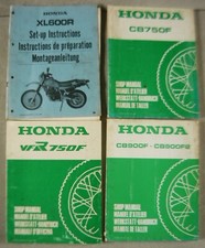 Honda CB750 F 80 VFR F 1 88 CB900 supplément revue technique moto manuel atelier