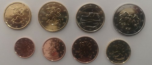 Complete set finland - finland, 2021