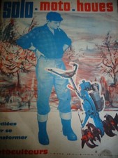 PUB SOLO MOTO HOUES - MOTOCULTEURS   ( ref 90 )