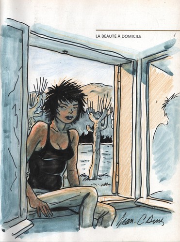 Beaute domicile avec une - la, a