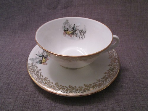 Dejeuner ancien porcelaine - ancien,