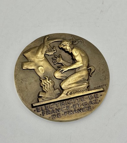 Médaille bronze edf gdf - edf,