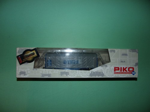 Piko wagon bâché court gris - wagon,