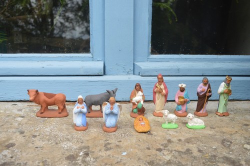 Lot santons crêche ricard - 12,