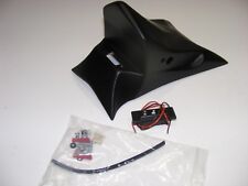 support de plaque noir mat +