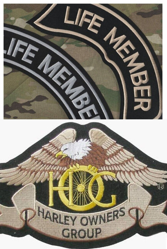 Biker hog life member - biker, 2-pc