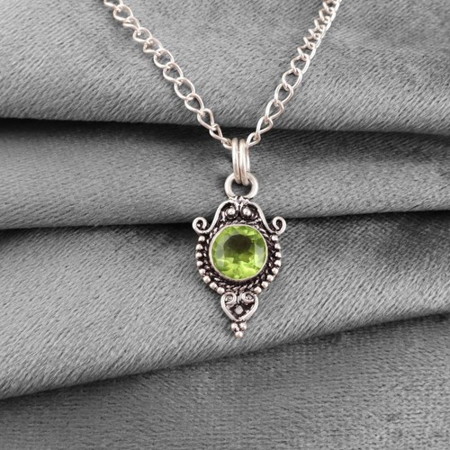 Pendentif péridot - , de