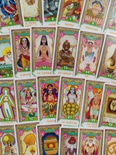 Tarot Hindou – Jeu Divinatoire 25 Cartes Français Femme Actuelle Rare