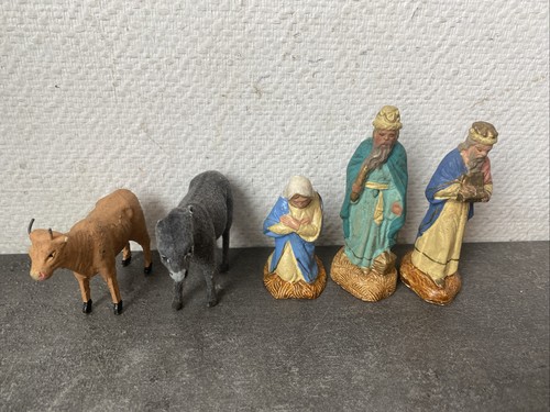 Lot santons devineau crèche - santons,