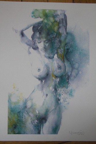 Belle estampe sensuelle - t,