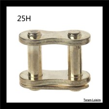 Attache Rapide en 25H pour Chaine de pocket bike cross quad 47cc 49cc 54cc NEUF