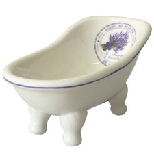 Baignoire porte savon lavande
