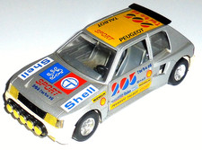 BURAGO 0106 Voiture PEUGEOT 205 TURBO 16 1/25 Model Sport Rally Car VINTAGE