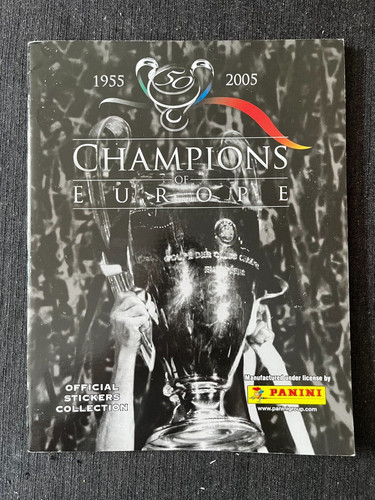 Panini empty album - panini,