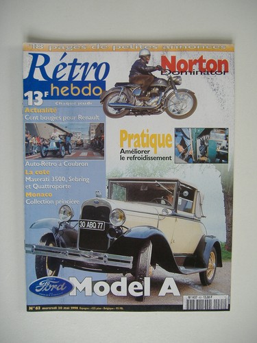 Retro hebdo norton 99 - retro,