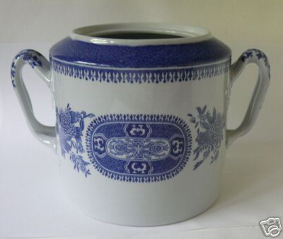 Spode fitzhugh blue - -, large