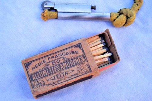 Ancien briquet amadou la - ancien,