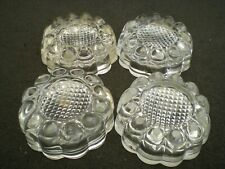 QUATRE GRANDS DESSOUS DE PIEDS DE PIANO VERRE REHAUSSEUR 1,5Cm LIT MEUBLE TABLE