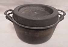 Cocotte en fonte  noire et