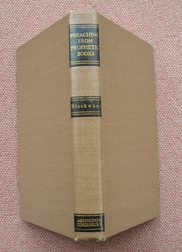Preaching from prophetic books - from,