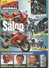 MOTO JOURNAL N°1389 HONDA VTR 1000 SP1 - X11 /KAWA ZX-9R /MIDUAL 900 / NAVIGATOR