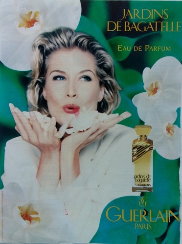 Publicite papier parfum - papier,