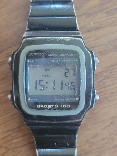 Seiko chronograph sports - sports, 100