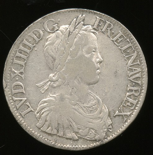 Louis xiv ecu à - louis,