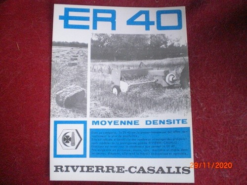 Ancien prospectus publicitaire - ancien,