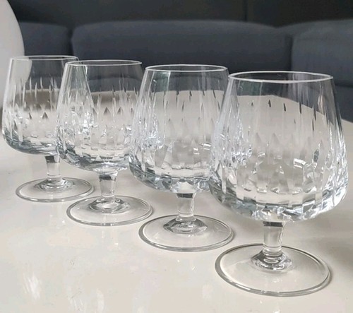 Lot verres cognac cristal - x,