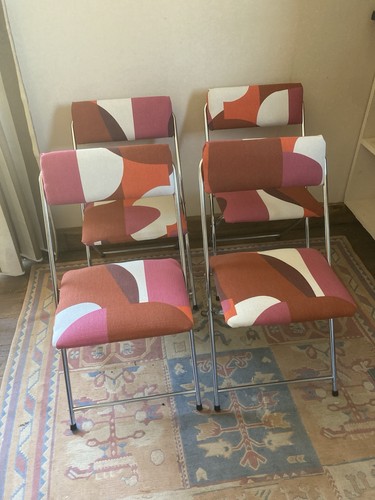 Chaises pliantes 1970 - chaises,