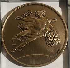 MÉDAILLE EN BRONZE MERLEY