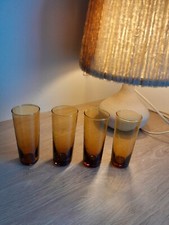 Vintage année 70, 4 verres à