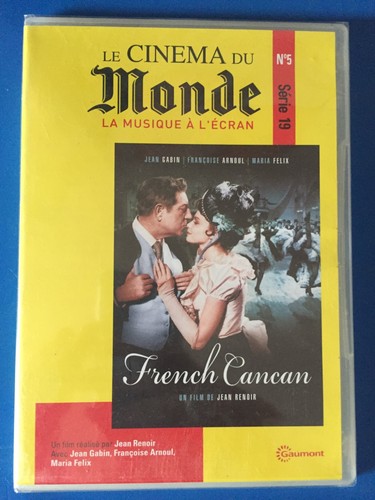 French cancan dvd slim neuf - -,