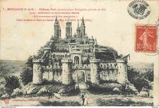 91 - Montlhery - Le Château Fort reconstitué par Rodiggiero peintre en 1897 - CP