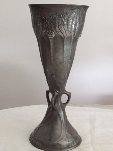 Vase étain de - étain, kayserzinn
