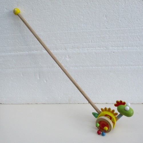 Jouet pousser dinosaure - ,dinosaure, en